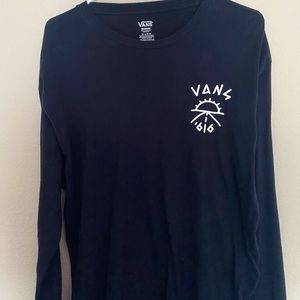 Navy blue Vans Long sleeve tee